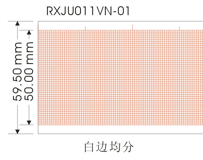 Giấy Điện Tim 60x30 Dùng Cho Các Máy Đo Điện Tim 3 Kênh